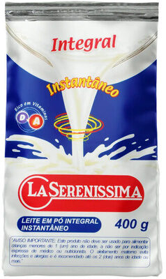 Leite Pó Instantâneo Integral La Serenissima Pacote 400g