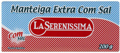 Manteiga Extra Com Sal La Serenissima 200g