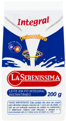 Leite Pó Instantâneo Integral La Serenissima Pacote 200g