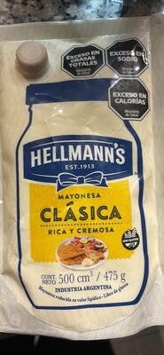 Mayonesa Clásica Rica y Cremosa