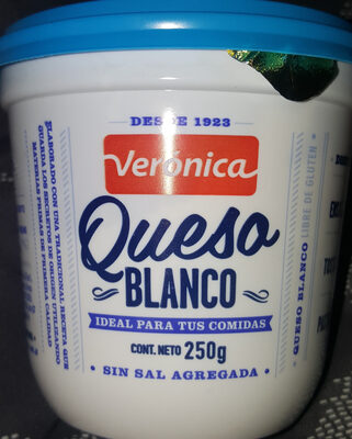 Queso blanco sin sal agregada