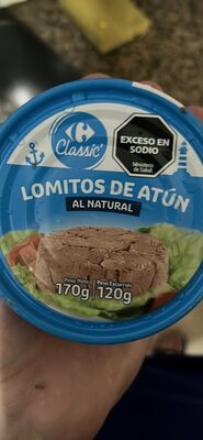 Lomitos de atún al natural