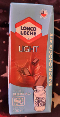 leche sabor chocolate light 200