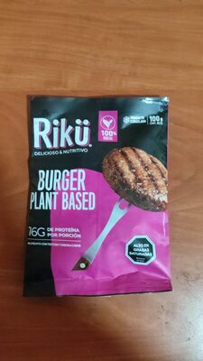 BURGER PLANT BASED