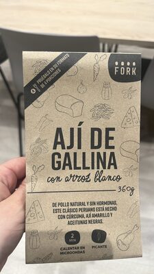 AJÍ DE GALLINA con arroz blanco