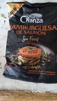 HAMBURGUESA DE SALMÓN
