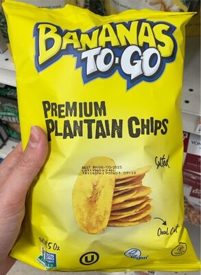 Premium plantain chips