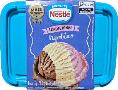 Sorvete Napolitano Tradicional