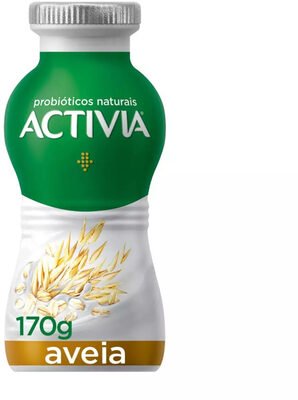 Leite Fermentado Parcialmente Desnatado Aveia Activia Frasco 170g