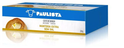Manteiga Extra Sem Sal Paulista 200g