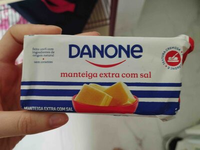 Manteiga extra com sal Danone 200 g