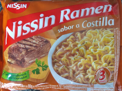 Nissin Ramen Sabor a Costilla