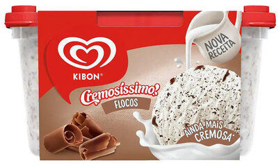 Sorvete Flocos Cremosíssimo