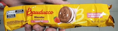 Biscoito Recheado sabor Morango