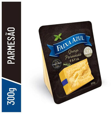 Queijo Parmesão Fatiado Faixa Azul 300g