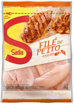 Filé de Peito de Frango Congelado sem Pele sem Osso Sadia