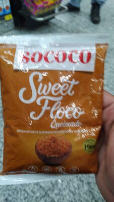Coco ralado queimado Sococo 100g
