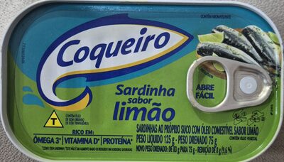 Sardinha Sabor Limão