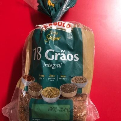 Pão Grão Sabor 18 grãos