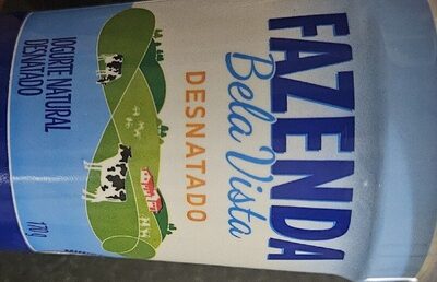 Iogurte Desnatado Natural Fazenda Bela Vista Copo 170g