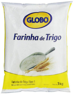 Farinha De Trigo Tipo 1 Original Globo Pacote 1kg