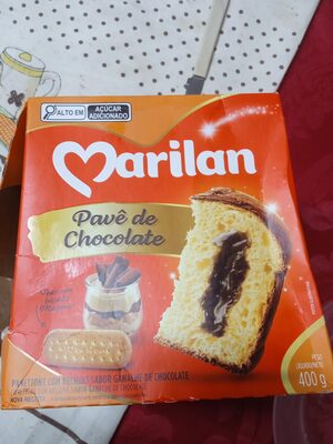 Panettone pavê de chocolate