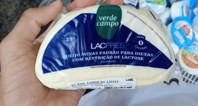 VERDE CAMPO Queijo Minas Lacfree Padrão