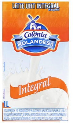 Leite Uht Integral Colônia Holandesa Caixa 1l
