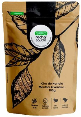 GRUPO ROCHA SAÚDE Chá de Hortelã Mentha Arvensis L. Grupo Rocha Saúde