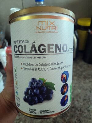 Peptídeos de Colágeno Artros sabor Uva