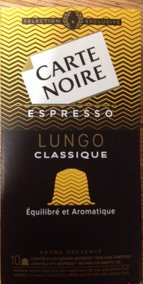 Café capsules Lungo n°6 - Espresso