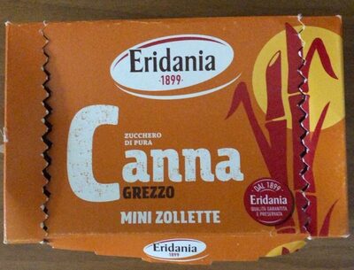 Zucchero di canna grezzo in zollette