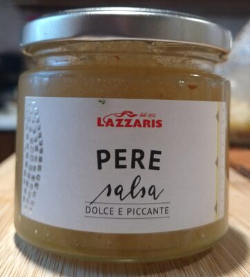Salsa di pere dolce e piccante