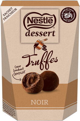NESTLE DESSERT Truffes au chocolat Noir 250g