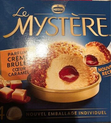 Le mystere parfum creme brulée coeur caramel