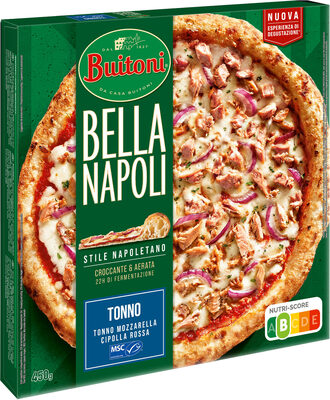 BUITONI BELLA NAPOLI Pizza Surgelée Thon et Oignon 450g