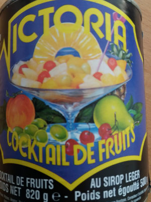 Victoria Cocktail De Fruits Au Sirop Léger