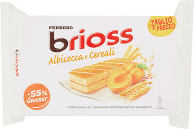 Brioss albicocca e cereali