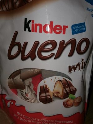 Kinder Milk and Hazelnuts Bueno Mini 86.4G