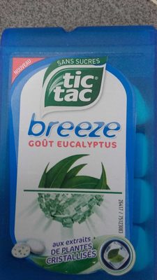 Tic tac breeze goût eucalyptus