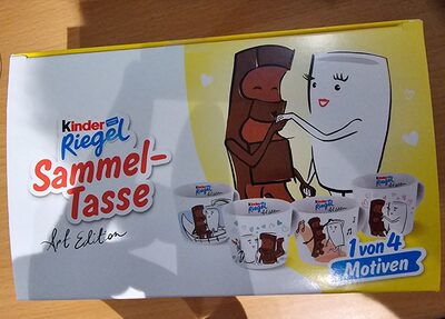 Kinder-Riegel mit Sammeltasse