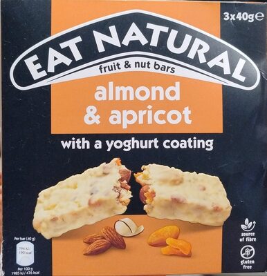 Almond & Apricot Fruit & Nut Bars