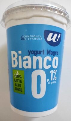 Yogurt magro bianco 0,1% di grassi