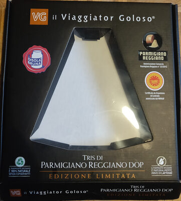 Tris di parmigiano reggiano DOP