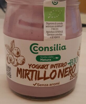 Yogurt intero mirtillo nero