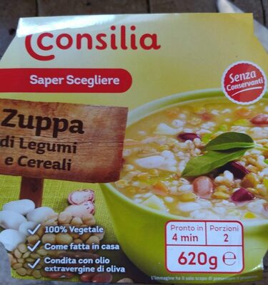 Zuppa legumi e cereali