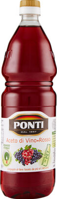 Aceto di vino rosso pet