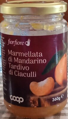 Marmellata di Mandarino Tardivo di Ciaculli