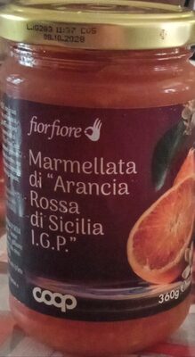 Marmellata di "Arancia Rossa di Sicilia IGP"