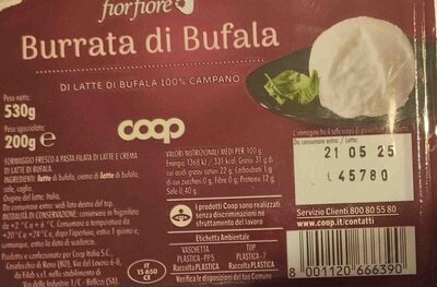 Burrata di bufala